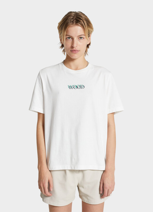 WOOD WOOD - Alma logo T-shirt