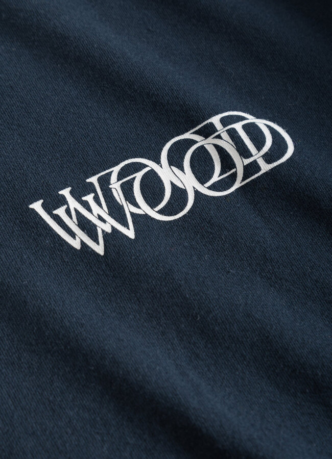 WOOD WOOD - Sami graphic logo T-shirt