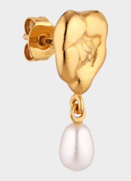 Drippy Earring Pearl Pendant