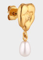 Jane Kønig - Drippy Earring Pearl Pendant